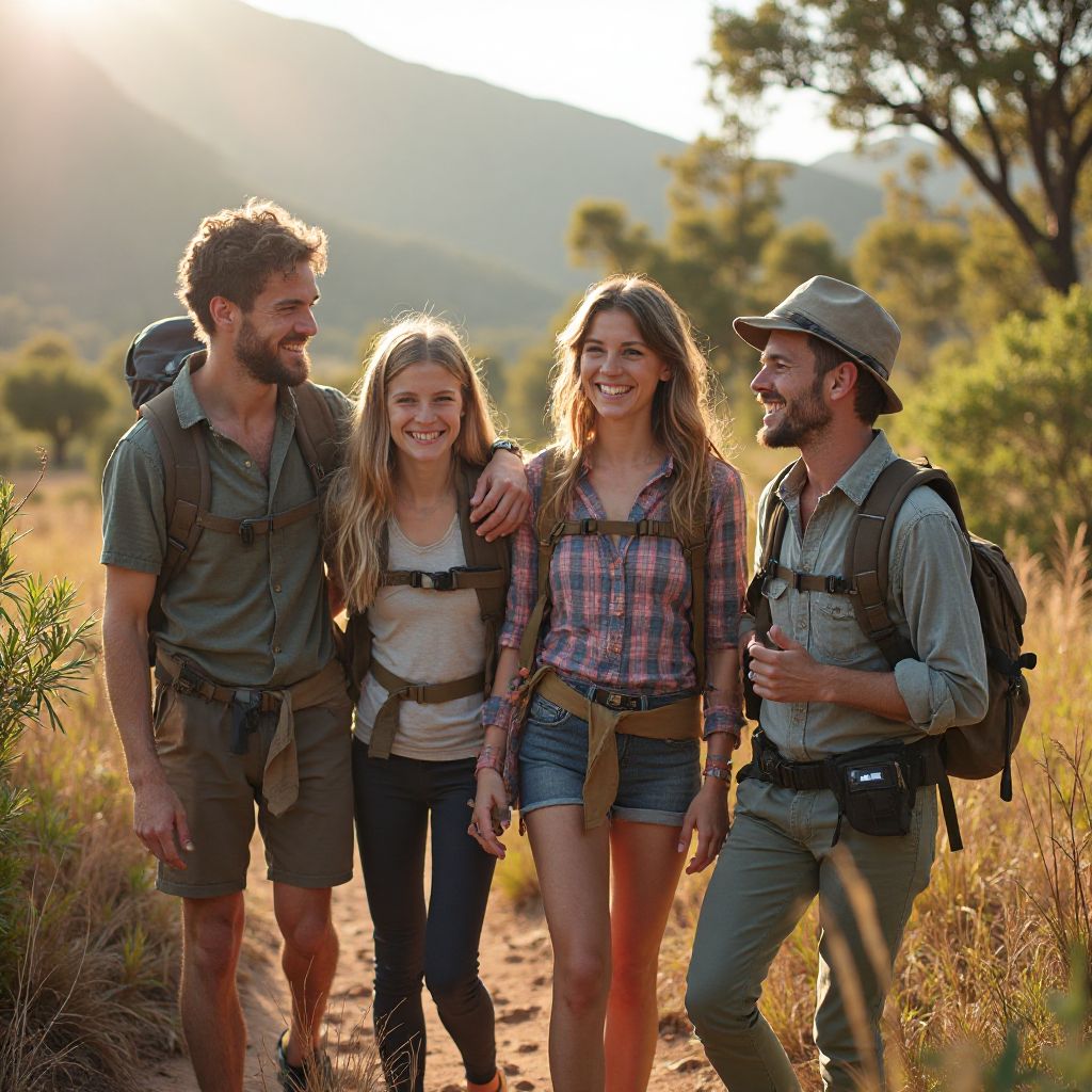 Family adventure group